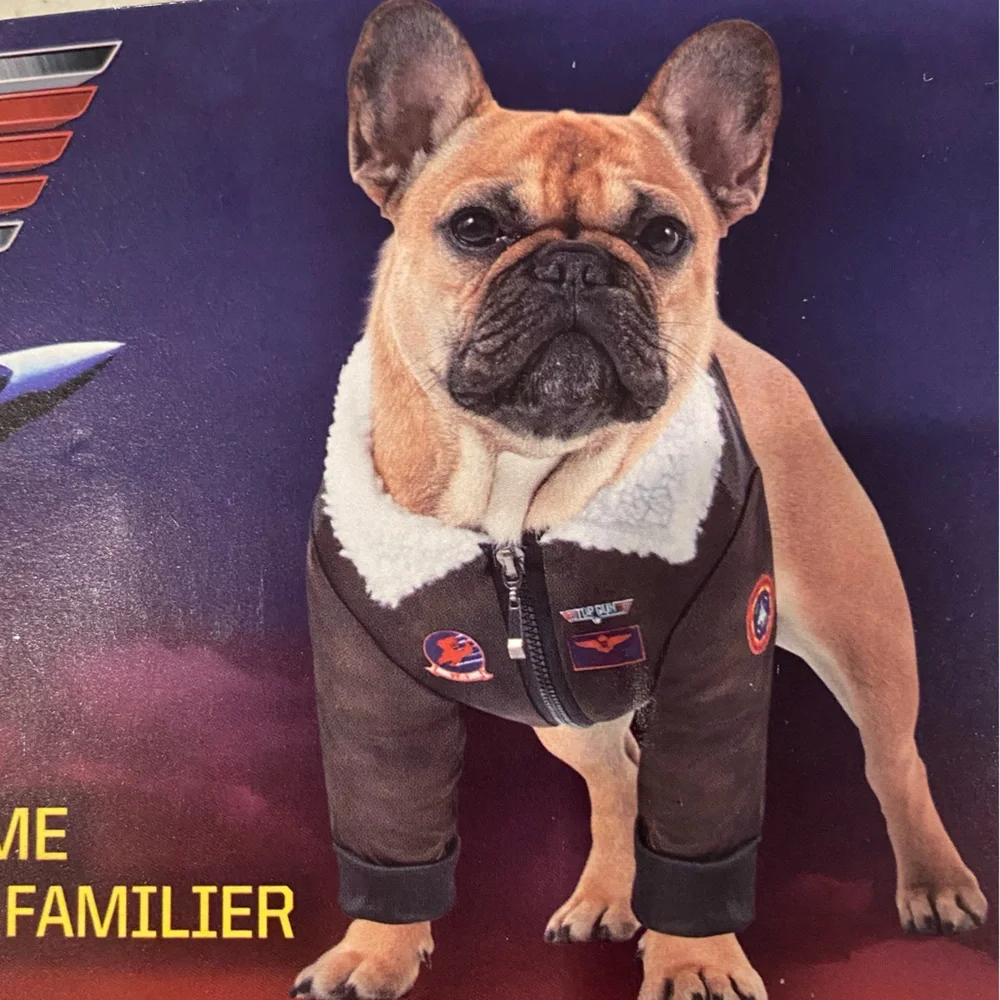 NWOT TOP GUN Maverick Officially Licensed Rubies Dog Halloween Costume S/XS Pup